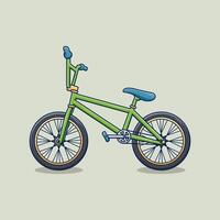 bmx Fahrrad Illustration Design vektor
