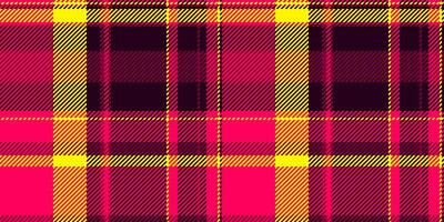 Bedienung Hintergrund Stoff Textil, Jahreszeit Muster Textur . Direkte Tartan Plaid prüfen nahtlos im hell und schwarz Farben. vektor