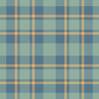 Plaid nahtlos Muster. prüfen Stoff Textur. Textil- drucken. vektor