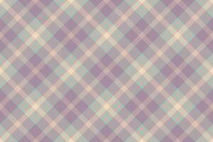 Hintergrund Textur Muster von Textil- Stoff Tartan mit ein prüfen nahtlos Plaid. vektor