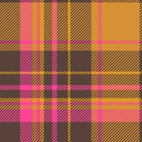 Tartan Schottland nahtlos Plaid Muster . retro Hintergrund Stoff. Jahrgang prüfen Farbe Platz geometrisch Textur. vektor