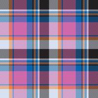 Tartan Schottland nahtlos Plaid Muster . retro Hintergrund Stoff. Jahrgang prüfen Farbe Platz geometrisch Textur. vektor