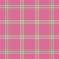 Textur Textil- Stoff von Plaid nahtlos Muster mit ein Hintergrund Tartan überprüfen. vektor