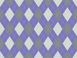 Argyle Muster nahtlos. Stoff Textur Hintergrund. klassisch Argille Ornament vektor