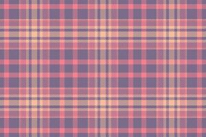 texturiert Textil- Hintergrund , Marketing Tartan Textur Plaid. Speisekarte prüfen nahtlos Muster Stoff im Pastell- und rot Farben. vektor