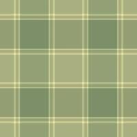 Plaid Hintergrund Textur von Textil- Stoff nahtlos mit ein Muster prüfen Schottenstoff. vektor