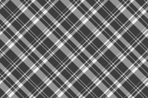 Muster Stoff Plaid von nahtlos Textur mit ein Textil- Hintergrund prüfen Schottenstoff. vektor