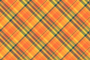 Tartan Hintergrund von Textil- prüfen Stoff mit ein Muster nahtlos Textur Plaid. vektor