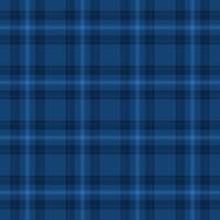 form kolla upp textur , hav tartan mönster textil. tråd bakgrund tyg sömlös pläd i blå och cyan färger. vektor