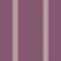 britisch Vertikale Textil- Textur, Modell- nahtlos Hintergrund Muster. Schlaganfall Streifen Linien Stoff im Rosa und Licht Farben. vektor