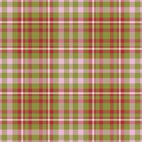 Plaid nahtlos Muster. prüfen Stoff Textur. Textil- drucken. vektor