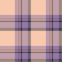 Plaid nahtlos Muster. prüfen Stoff Textur. Textil- drucken. vektor