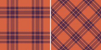 Textil- Muster von Tartan Textur prüfen mit ein Hintergrund nahtlos Plaid Stoff. vektor