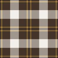 Plaid nahtlos Muster. prüfen Stoff Textur. Textil- drucken. vektor