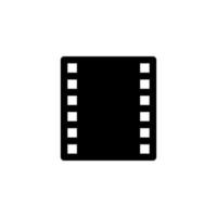 Filmstreifen-Icon-Design-Vektorsymbolrahmen, Kino, Film, Unterhaltung für Multimedia vektor