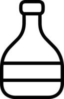 Flasche trinken Symbol Symbol Bild. Illustration von das trinken Wasser Flasche Glas Design Bild vektor