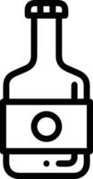 Flasche trinken Symbol Symbol Bild. Illustration von das trinken Wasser Flasche Glas Design Bild vektor