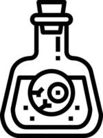 Flasche trinken Symbol Symbol Bild. Illustration von das trinken Wasser Flasche Glas Design Bild vektor