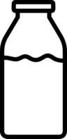 Flasche trinken Symbol Symbol Bild. Illustration von das trinken Wasser Flasche Glas Design Bild vektor