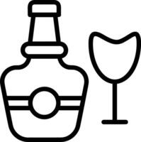 Flasche trinken Symbol Symbol Bild. Illustration von das trinken Wasser Flasche Glas Design Bild vektor