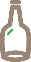 Flasche trinken Symbol Symbol Bild. Illustration von das trinken Wasser Flasche Glas Design Bild vektor