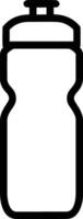 Flasche trinken Symbol Symbol Bild. Illustration von das trinken Wasser Flasche Glas Design Bild vektor