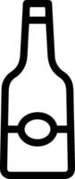 Flasche trinken Symbol Symbol Bild. Illustration von das trinken Wasser Flasche Glas Design Bild vektor