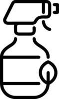 Flasche trinken Symbol Symbol Bild. Illustration von das trinken Wasser Flasche Glas Design Bild vektor