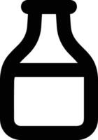 Flasche trinken Symbol Symbol Bild. Illustration von das trinken Wasser Flasche Glas Design Bild vektor