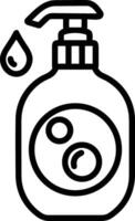 Flasche trinken Symbol Symbol Bild. Illustration von das trinken Wasser Flasche Glas Design Bild vektor