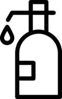 Flasche trinken Symbol Symbol Bild. Illustration von das trinken Wasser Flasche Glas Design Bild vektor