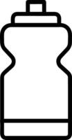 Flasche trinken Symbol Symbol Bild. Illustration von das trinken Wasser Flasche Glas Design Bild vektor