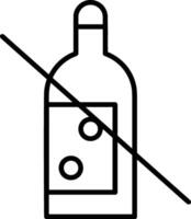 Flasche trinken Symbol Symbol Bild. Illustration von das trinken Wasser Flasche Glas Design Bild vektor