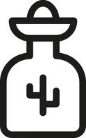 Flasche trinken Symbol Symbol Bild. Illustration von das trinken Wasser Flasche Glas Design Bild vektor