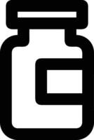 Flasche trinken Symbol Symbol Bild. Illustration von das trinken Wasser Flasche Glas Design Bild vektor