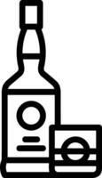 Flasche trinken Symbol Symbol Bild. Illustration von das trinken Wasser Flasche Glas Design Bild vektor