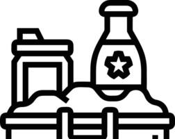 Flasche trinken Symbol Symbol Bild. Illustration von das trinken Wasser Flasche Glas Design Bild vektor