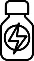 Flasche trinken Symbol Symbol Bild. Illustration von das trinken Wasser Flasche Glas Design Bild vektor