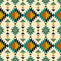 einheimisch amerikanisch nahtlos, ethnisch Muster abstrakt navajo Stil zum Hintergrund, Hintergrund, Illustration, Textil, Stoff, Kleidung , Batik, Teppich, Stickerei vektor