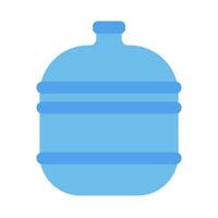 Wasser Spender Flasche. sauber Wasser. vektor