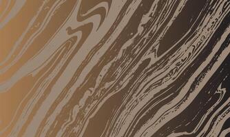 ein schwarz und Gold Marmor Hintergrund mit ein wellig Muster vektor
