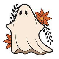 süß Halloween Geist Illustration vektor