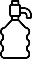 Flasche trinken Symbol Symbol Bild. Illustration von das trinken Wasser Flasche Glas Design Bild vektor