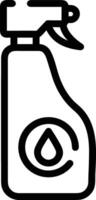 Flasche trinken Symbol Symbol Bild. Illustration von das trinken Wasser Flasche Glas Design Bild vektor