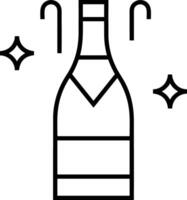 Flasche trinken Symbol Symbol Bild. Illustration von das trinken Wasser Flasche Glas Design Bild vektor