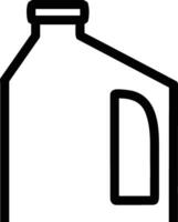 Flasche trinken Symbol Symbol Bild. Illustration von das trinken Wasser Flasche Glas Design Bild vektor