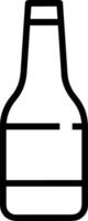 Flasche trinken Symbol Symbol Bild. Illustration von das trinken Wasser Flasche Glas Design Bild vektor