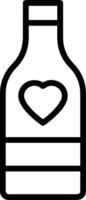 Flasche trinken Symbol Symbol Bild. Illustration von das trinken Wasser Flasche Glas Design Bild vektor