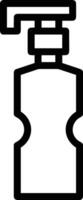 Flasche trinken Symbol Symbol Bild. Illustration von das trinken Wasser Flasche Glas Design Bild vektor