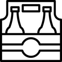 Flasche trinken Symbol Symbol Bild. Illustration von das trinken Wasser Flasche Glas Design Bild vektor